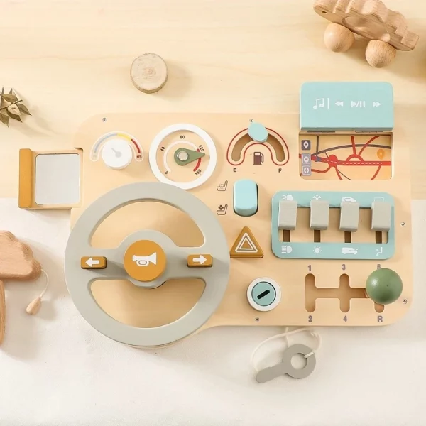la voiture planche d'activité montessori