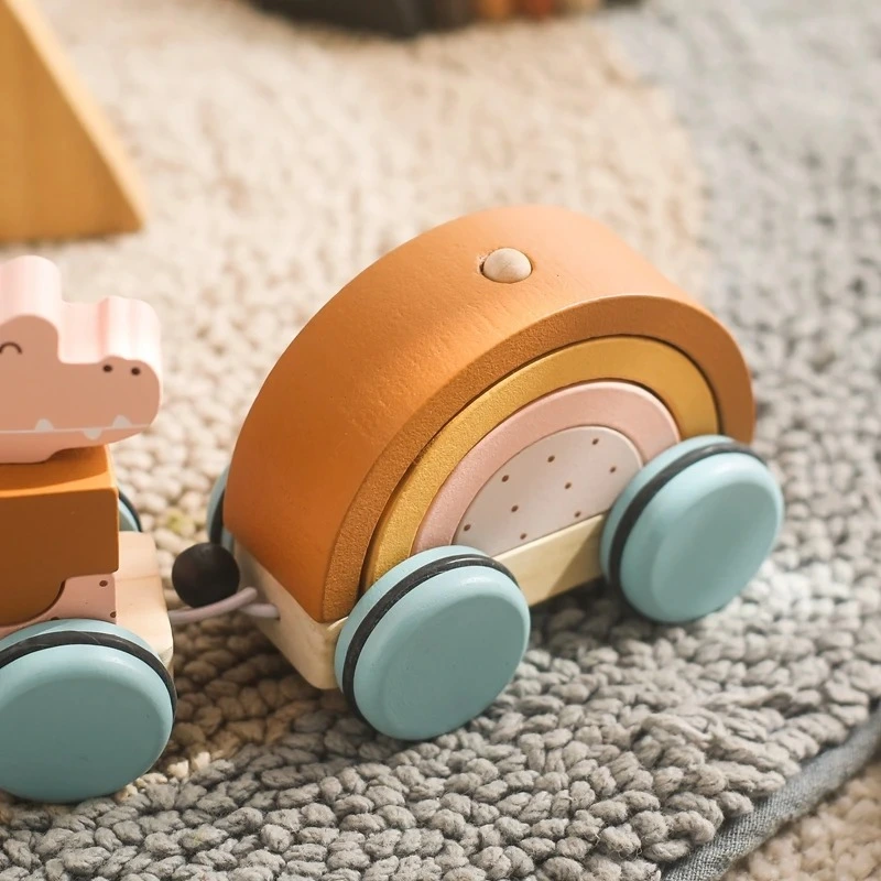 train en bois montessori