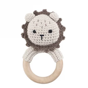 hochet bébé lion