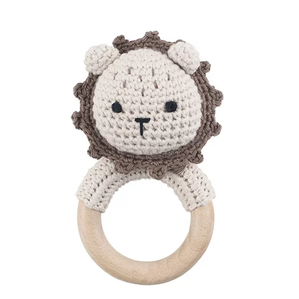 hochet bébé lion