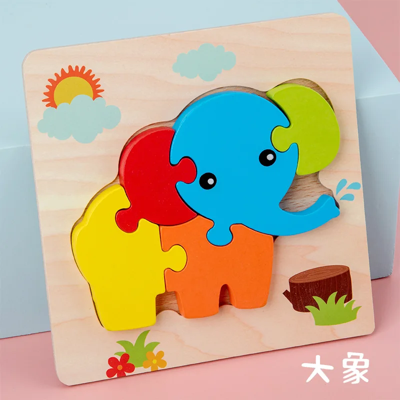 puzzle en bois pour bébé