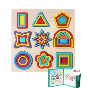 Puzzle Montessori en bois