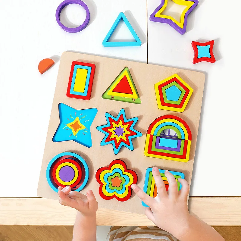 Puzzle Montessori en bois