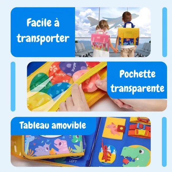 sac à dos d'activités montessori
