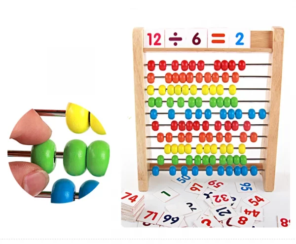 Boulier Éducatif en Bois - Montessori – Image 3
