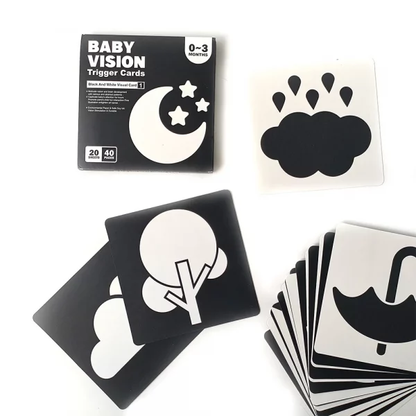 carte de stimulation visuelle montessori